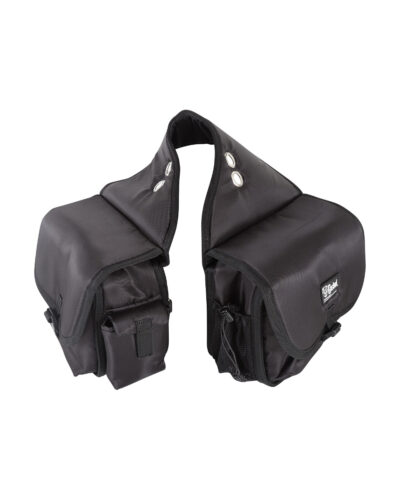 Cashel Black Rear Deluxe Saddle Bag