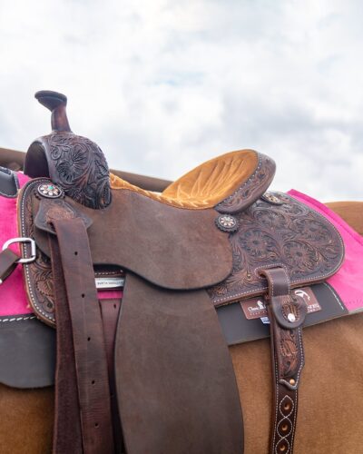 Alternative view of Classic Equine Zone Series Micro Suede Top Felt Bottom Pad