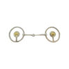 O-Ring Snaffle Concho Bit