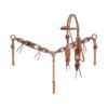 Woodland Hide Headstall & Breastcollar Set