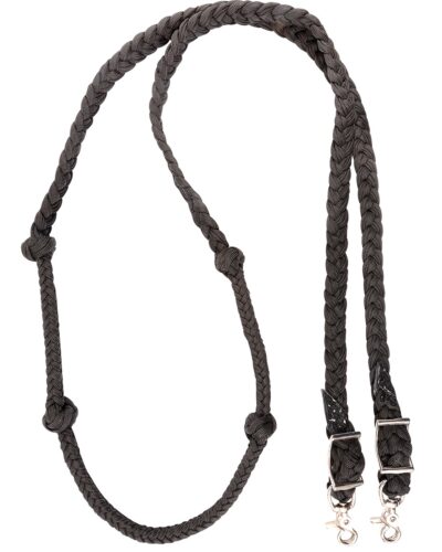 Martin Braided Barrel Rein w/ Knots