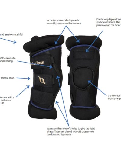Alternative view of Back on Track Royal Padded Hock Boot Deluxe-Size Medium