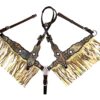 Anaconda Shimmer 1-Ear Headstall & Breastcollar Set