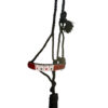 Four of A Kind Woven Black Nylon Mule Tape Halter