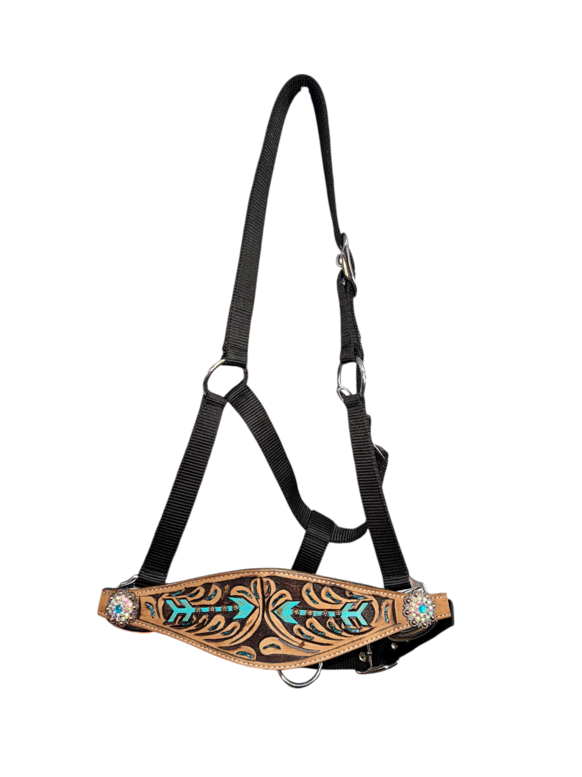 Hand Painted Arrow Design Bronc Halter