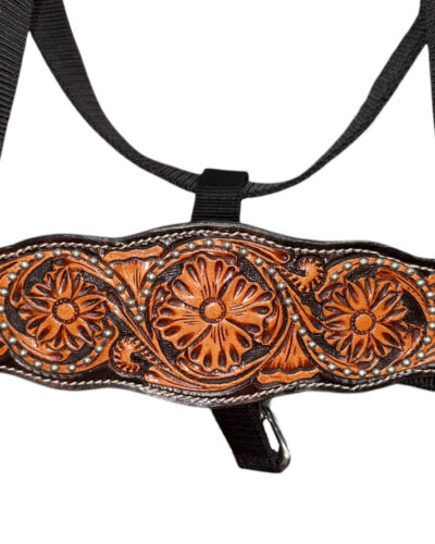 Alternative view of Black nylon Magnolia Bronc Halter