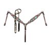 Southwest Serape Print 1-Ear Headstall & Breastcollar Set