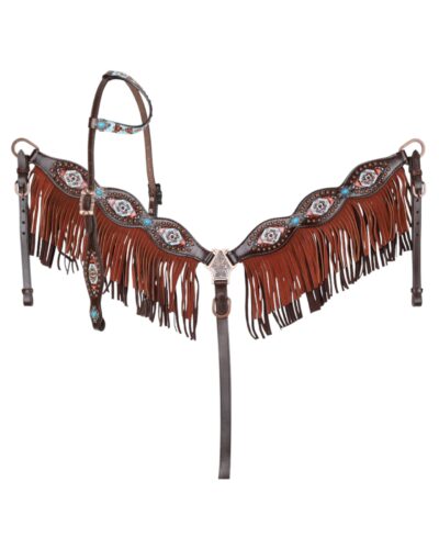 Tribal Tide 1–Ear Headstall & Breastcollar Set