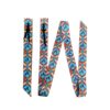 Barrel Racer Print Nylon Off Billet & Tie Strap Set