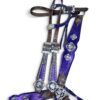 Rockn’ Wilsons Purple w/ Rope Edge Conchos