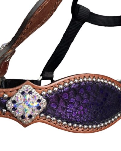 Rockn’ Wilsons Purple Mystic Bronc Halter - Image 3