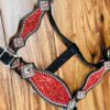 Rockn’ Wilsons Red Chunky Glitter Bronc Halter