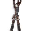 Rockn’ Wilsons Black Aztec & Feathers Headstall