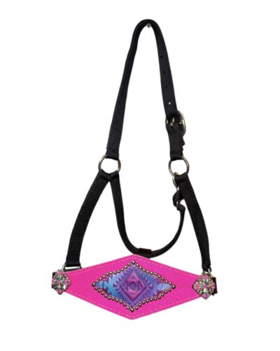 Rockn’ Wilsons Hot Pink & Purple Aztec Bronc Halter