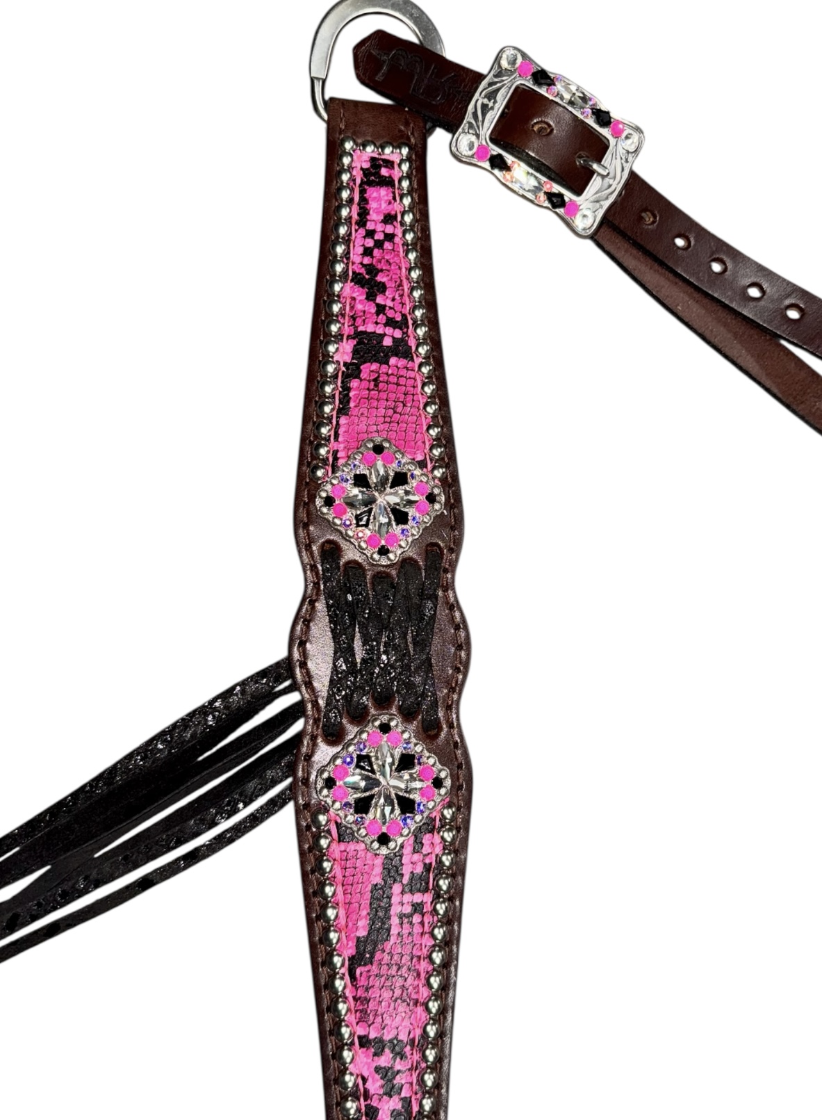 Rockn’ Wilsons Hot Pink Snake & Cross Stitch - Image 2