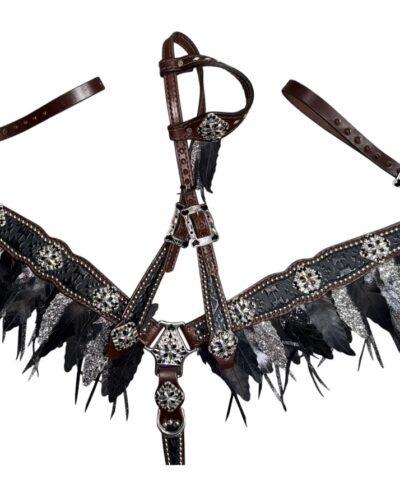Rockn’ Wilsons Black Aztec & Feathers