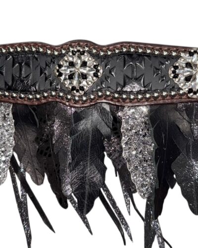 Alternative view of Rockn’ Wilsons Black Aztec & Feathers