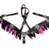 Rockn’ Wilsons Black Cheetah & Hot Pink w/ Feathers