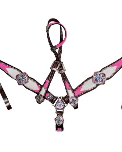 Rockn’ Wilsons Pink & White w/ XL Conchos