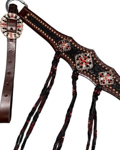 Alternative view of Rockn’ Wilsons Black Cheetah w/ Red Accents