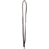 Professional's Choice 5/8" Burgundy Latigo Laced Barrel Rein