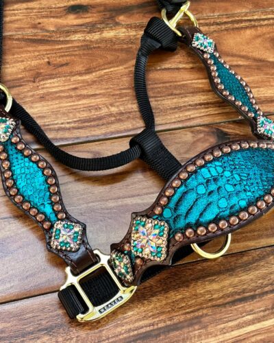 Rockn’ Wilsons Turquoise Mystic Bronc Halter
