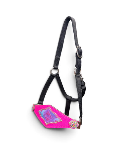 Rockn’ Wilsons Hot Pink & Purple Aztec Bronc Halter