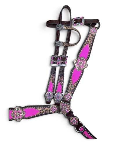 Rockn’ Wilsons Hot Pink Glitter with Cheetah