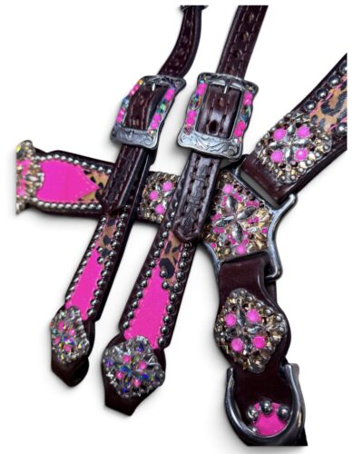 Alternative view of Rockn’ Wilsons Hot Pink Glitter with Cheetah
