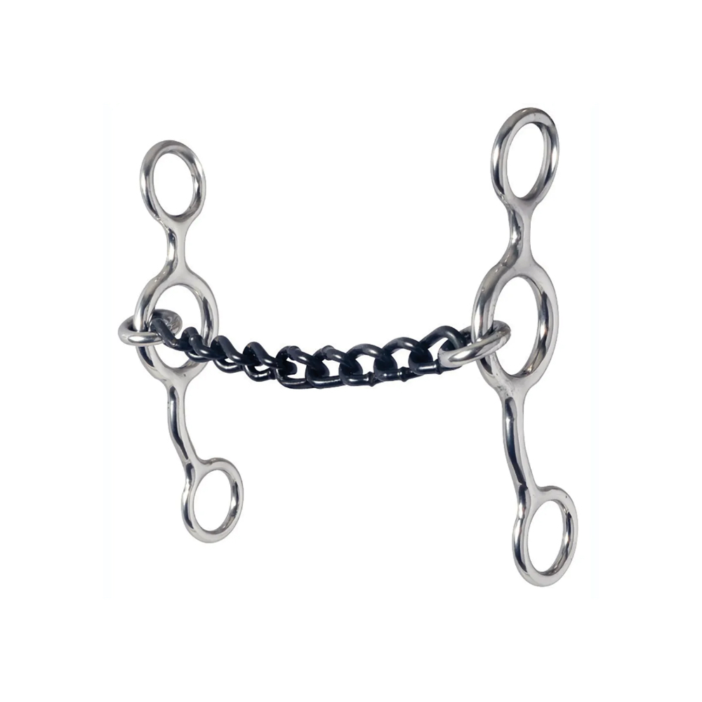 Reinsman Small Chain Mouth Junior Cowhorse Bit