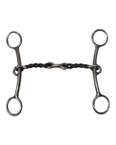 Reinsman Sweet & Sour Dogbone 3pc Lifter Snaffle Bit