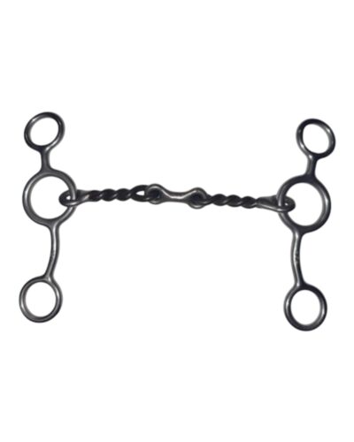 Reinsman Twisted Sweet Iron Dogbone Snaffle Jr Cowhorse Bit
