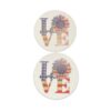 American Pride “Love” Car Coasters