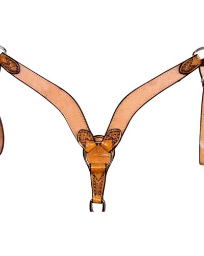 Scott Thomas Custom Saddlery Roughout Breastcollar w/ Tooled Overlays