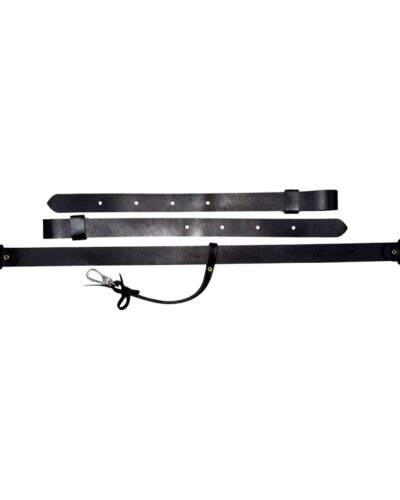 Circle Y Black Plain Flank Cinch