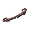 Heavy Oiled Harness Leather Doubled & Stitched Curb Strap