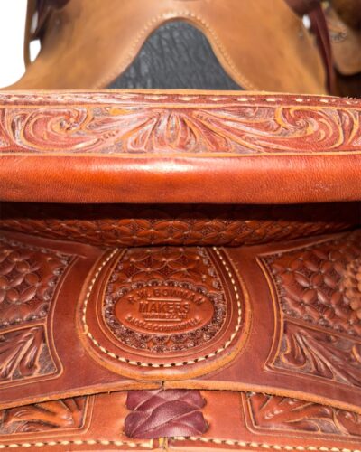 Used 15.5’’ 2X Cowboy Collection R.W. Bowman Roping Saddle - Image 7