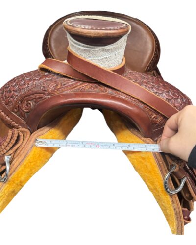 Used 15.5’’ 2X Cowboy Collection R.W. Bowman Roping Saddle - Image 13