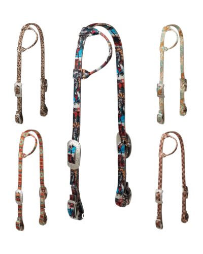 Weaver Patterned Poly Headstalls