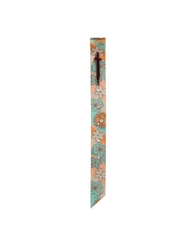 Weaver Retro Flower Patterned Poly Off Billet