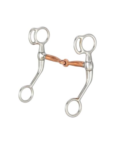 Mini Size Copper Tom Thumb Snaffle Bit