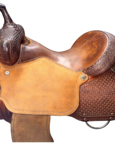Used 15’’ H3 Barrel Saddle - Image 2