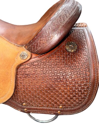 Used 15’’ H3 Barrel Saddle - Image 4