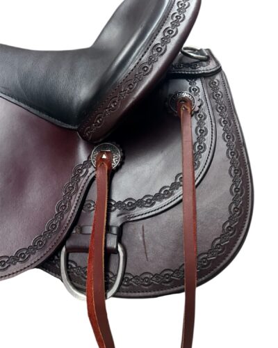 Used 16’’ Circle Y Alpine Flex2 Trail Saddle - Image 3