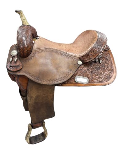 Used 16'' Circle Y Martha Josey Barrel Saddle