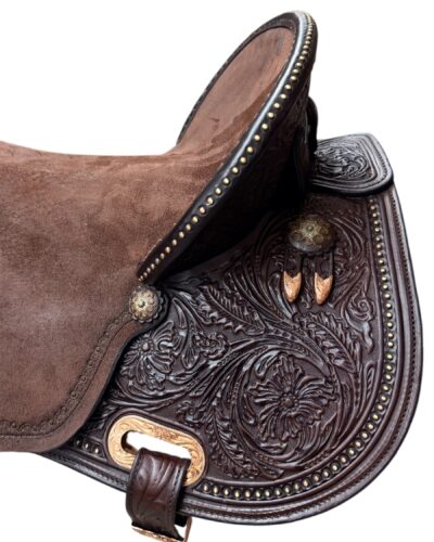 Alternative view of Used 16’’ Circle Y Martha Josey Ultimate Cash Hardseat Barrel Saddle