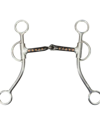 Reinsman D & L Reiner Double Five Snaffle Bit