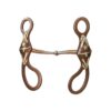 Brown Iron Smooth Snaffle Bit