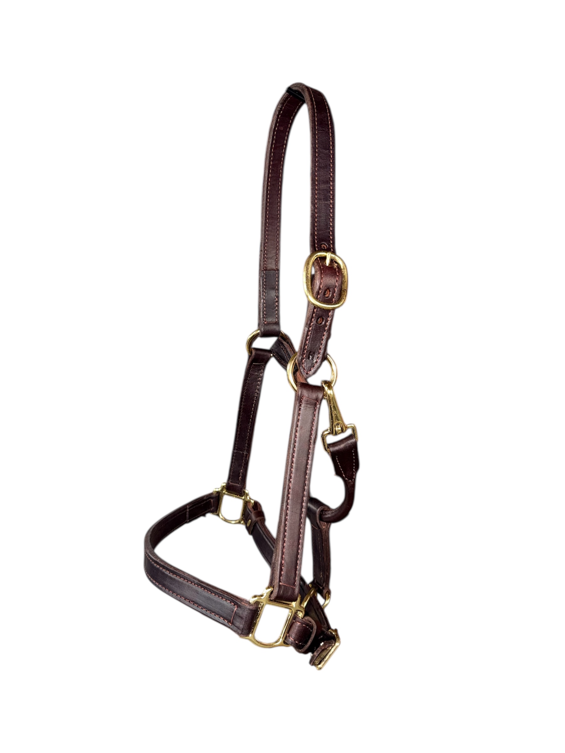 Horse Size Leather 1’’ Track Halter