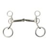 Hanging Ring Snaffle Bit